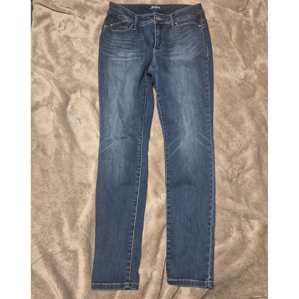 Chicos Denim Jegging Jean Basic Sparrow Indigo Blue Size 0R US 4R NEW